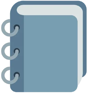 📒-fxemoji, Telegram Sticker
