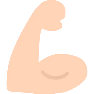 💪-fxemoji, Telegram Sticker