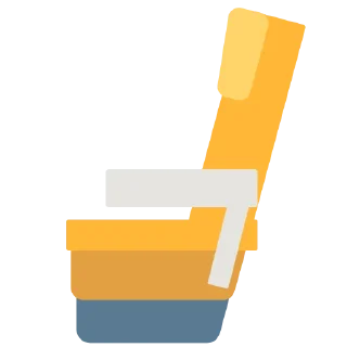💺-fxemoji, Telegram Sticker
