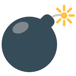 💣-fxemoji, Telegram Sticker