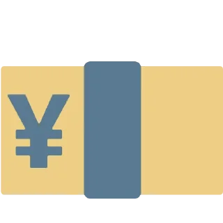💴-fxemoji, Telegram Sticker