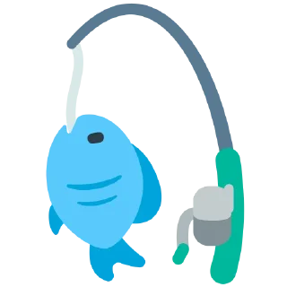 🎣-fxemoji, Telegram Sticker