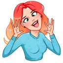 🤪-Hottie, Telegram Sticker