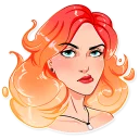 😑-Hottie, Telegram Sticker