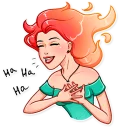 😂-Hottie, Telegram Sticker