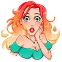 😳-Hottie, Telegram Sticker
