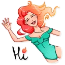 👋-Hottie, Telegram Sticker