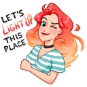 😏-Hottie, Telegram Sticker