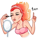 ☝-Hottie, Telegram Sticker