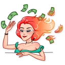 🤑-Hottie, Telegram Sticker