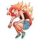 😐-Hottie, Telegram Sticker