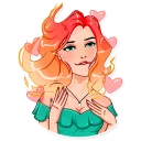 😍-Hottie, Telegram Sticker
