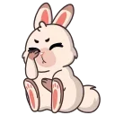 🤦‍♂️-Fluffy rabbit, Telegram Sticker