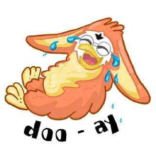 🤣-Fluffy Friend Furby, Telegram Sticker