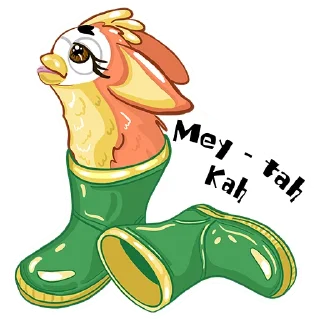 😘-Fluffy Friend Furby, Telegram Sticker