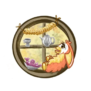 ☕️-Fluffy Friend Furby, Telegram Sticker