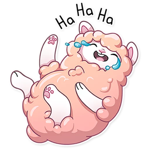 Lamalicious, telegram sticker