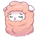 😔-Lamalicious, Telegram Sticker