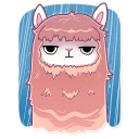 😑-Lamalicious, Telegram Sticker