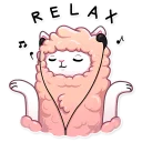 💆-Lamalicious, Telegram Sticker