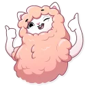 👍-Lamalicious, Telegram Sticker