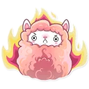 😡-Lamalicious, Telegram Sticker