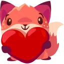 ❤-Foksi, Telegram Sticker