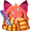 💉-Foksi, Telegram Sticker