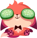 😊-Foksi, Telegram Sticker