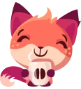 ☕-Foksi, Telegram Sticker