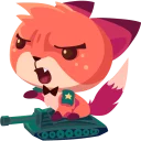 ⭐-Foksi, Telegram Sticker