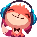 🎶-Foksi, Telegram Sticker