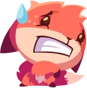 😬-Foksi, Telegram Sticker