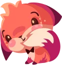 😉-Foksi, Telegram Sticker