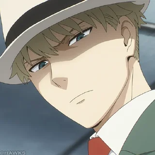 🎩-Loid Forger (@TodorokiShouto), Telegram Sticker