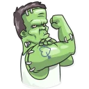 💪-Frankenstein, Telegram Sticker