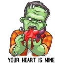 ❤-Frankenstein, Telegram Sticker
