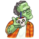 🍾-Frankenstein, Telegram Sticker