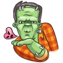 😘-Frankenstein, Telegram Sticker
