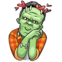 😍-Frankenstein, Telegram Sticker