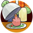 🖕-Frankenstein, Telegram Sticker