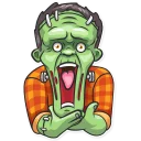 😨-Frankenstein, Telegram Sticker