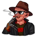 😎-Freddy Krueger, Telegram Sticker