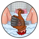 👍-Freddy Krueger, Telegram Sticker