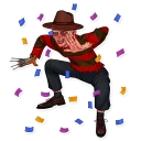 🕺-Freddy Krueger, Telegram Sticker