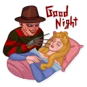 😴-Freddy Krueger, Telegram Sticker