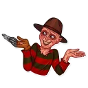 🤷‍♂️-Freddy Krueger, Telegram Sticker