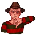 👎-Freddy Krueger, Telegram Sticker