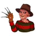 👋-Freddy Krueger, Telegram Sticker