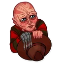 🙏-Freddy Krueger, Telegram Sticker